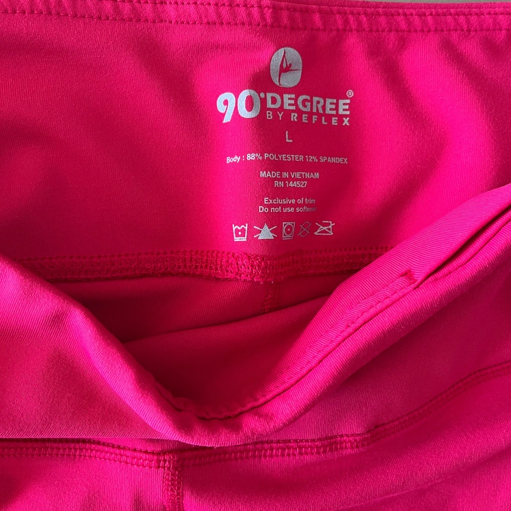 Hot pink leggings